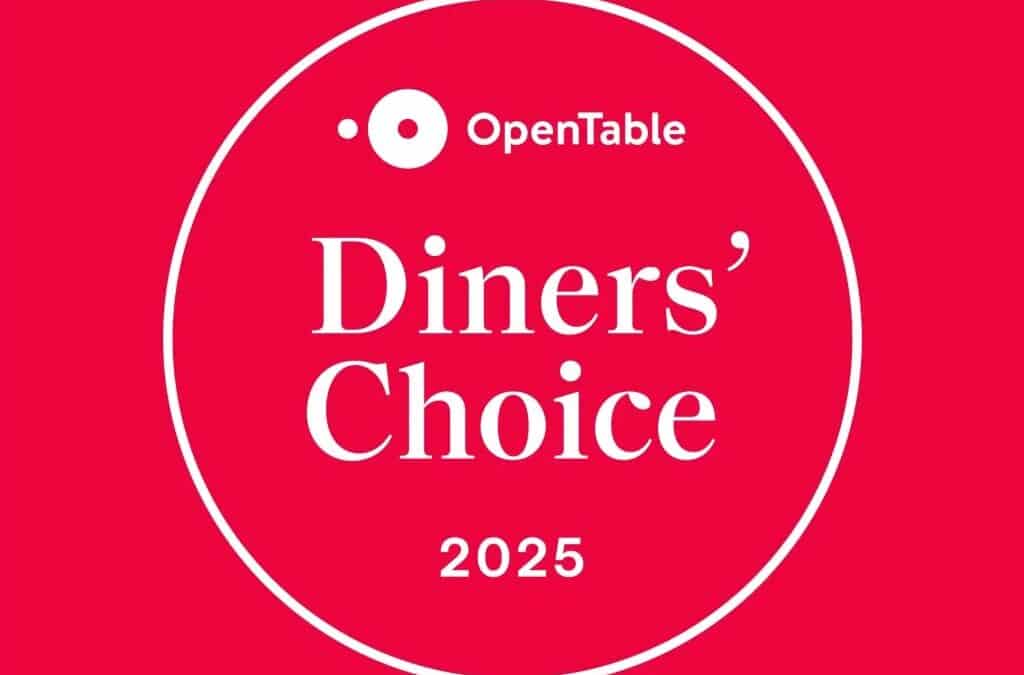 OpenTable Diners’ Choice Award 2025