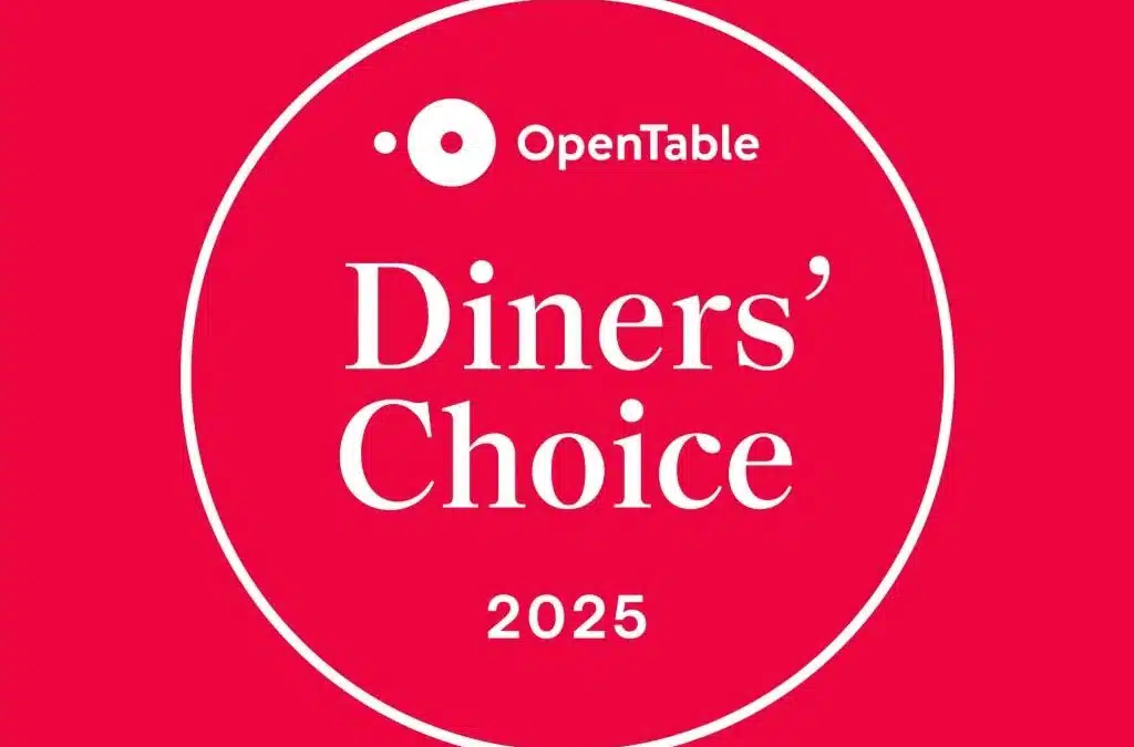 OpenTable Diners’ Choice Award 2025